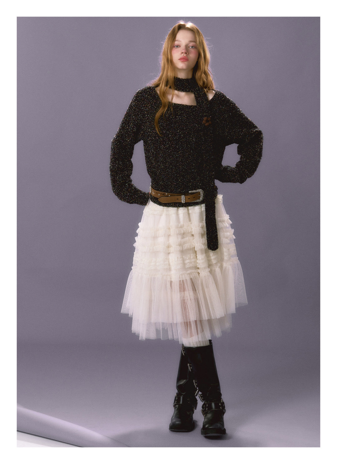 [E0068]Romantic tulle dress