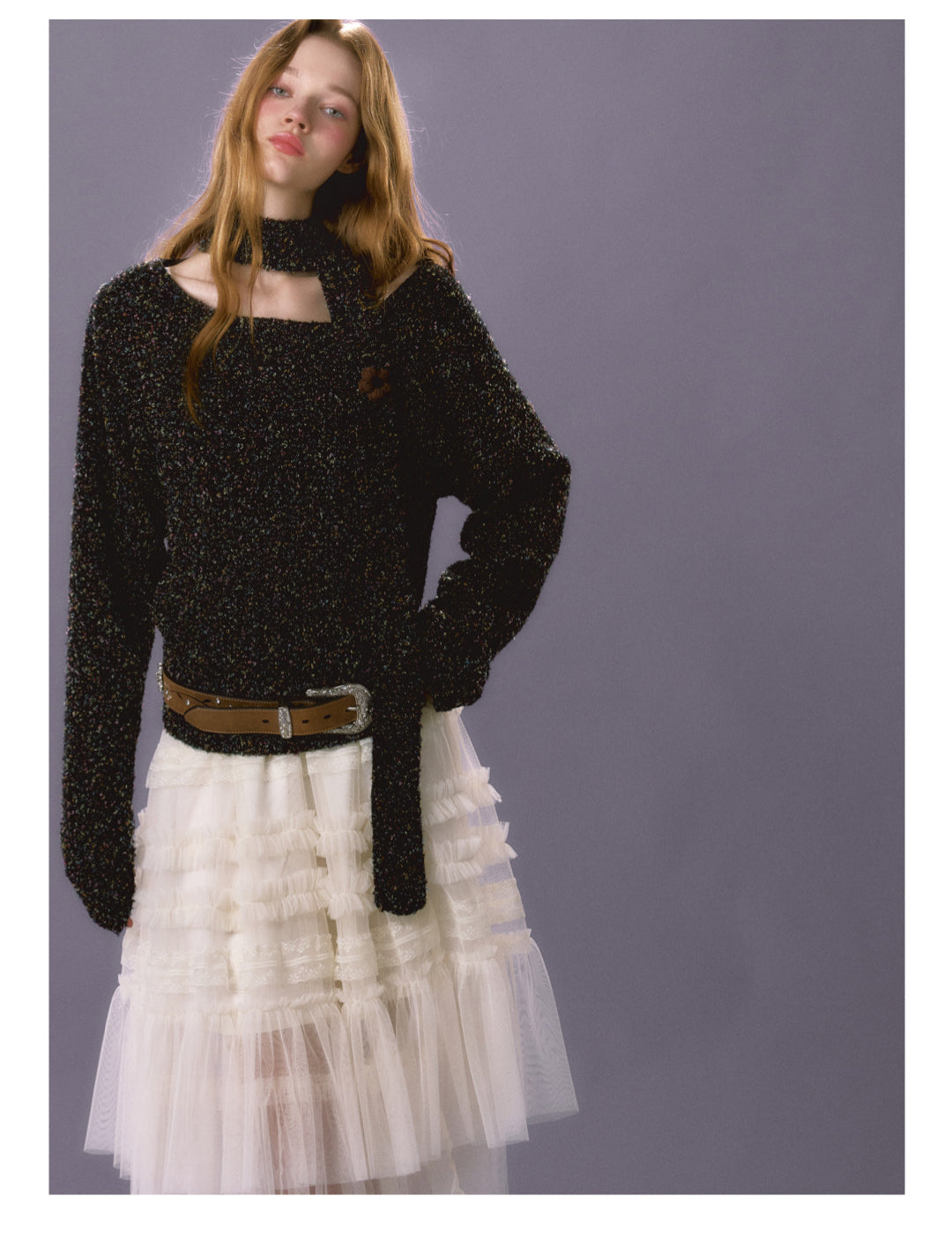[E0068]Romantic tulle dress