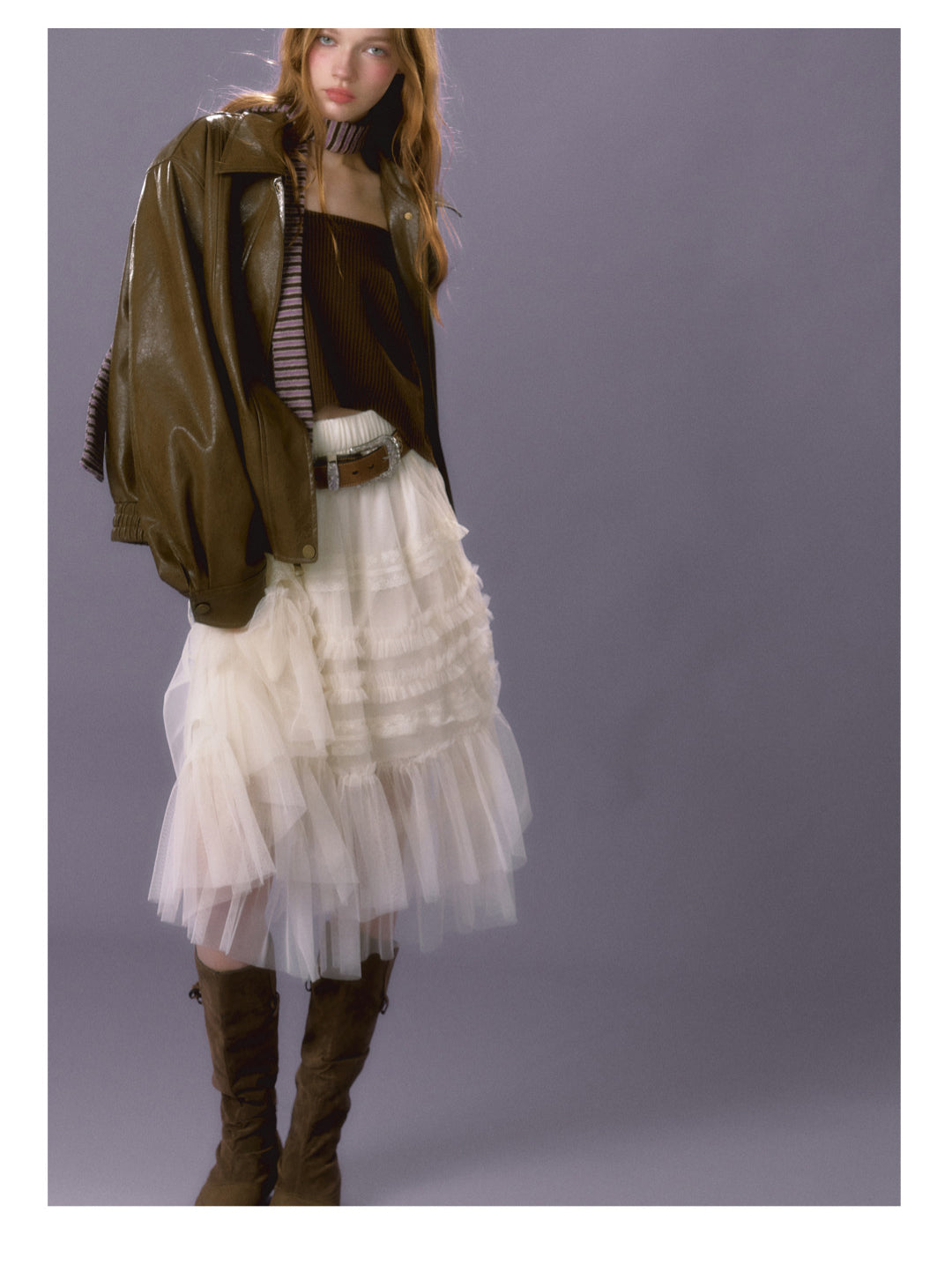 [E0068]Romantic tulle dress