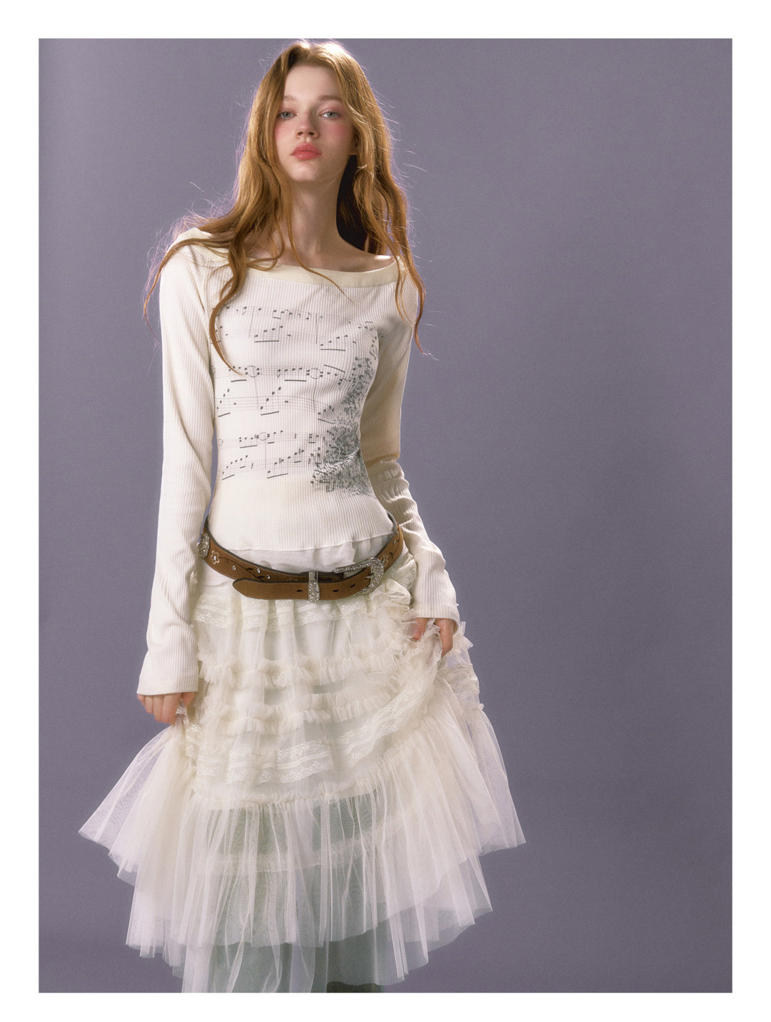 [E0068]Romantic tulle dress