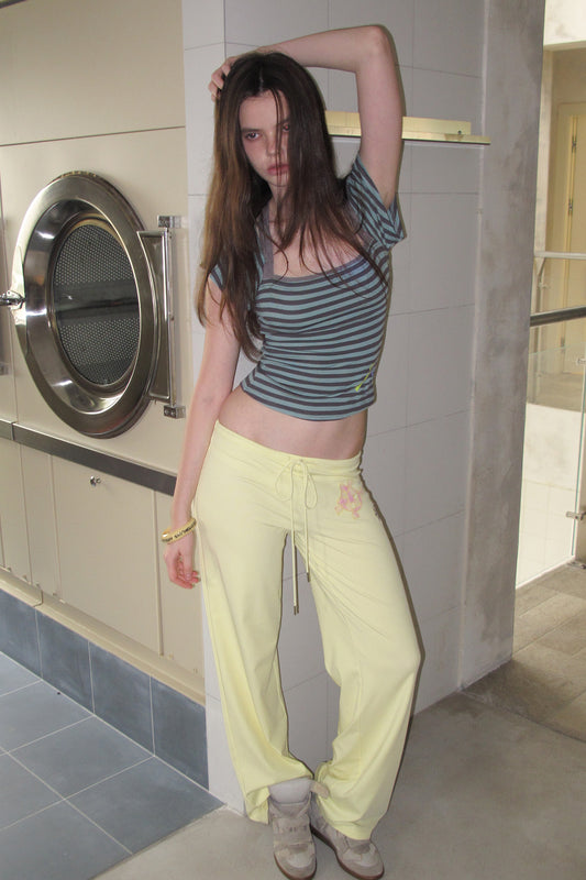 [A001313]Island Breeze Knit Lounge Pants