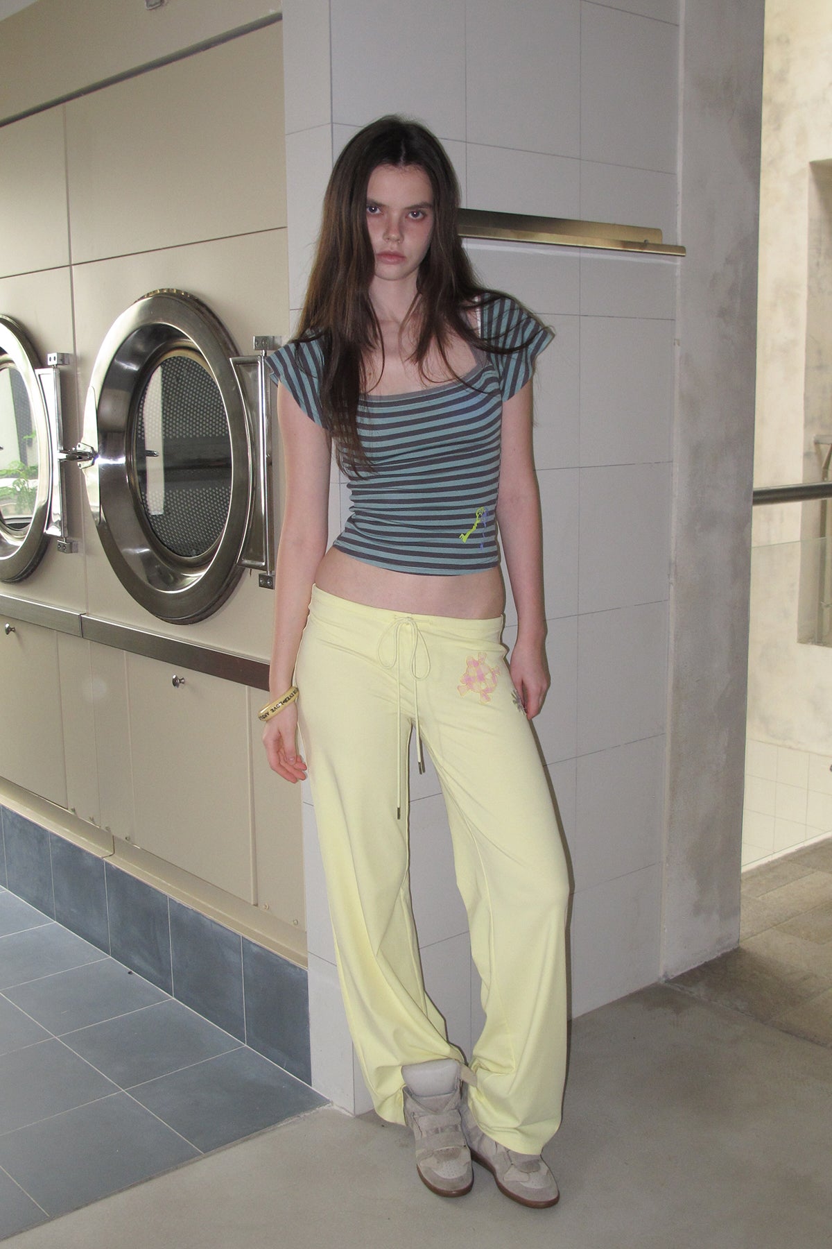 [A001313]Island Breeze Knit Lounge Pants