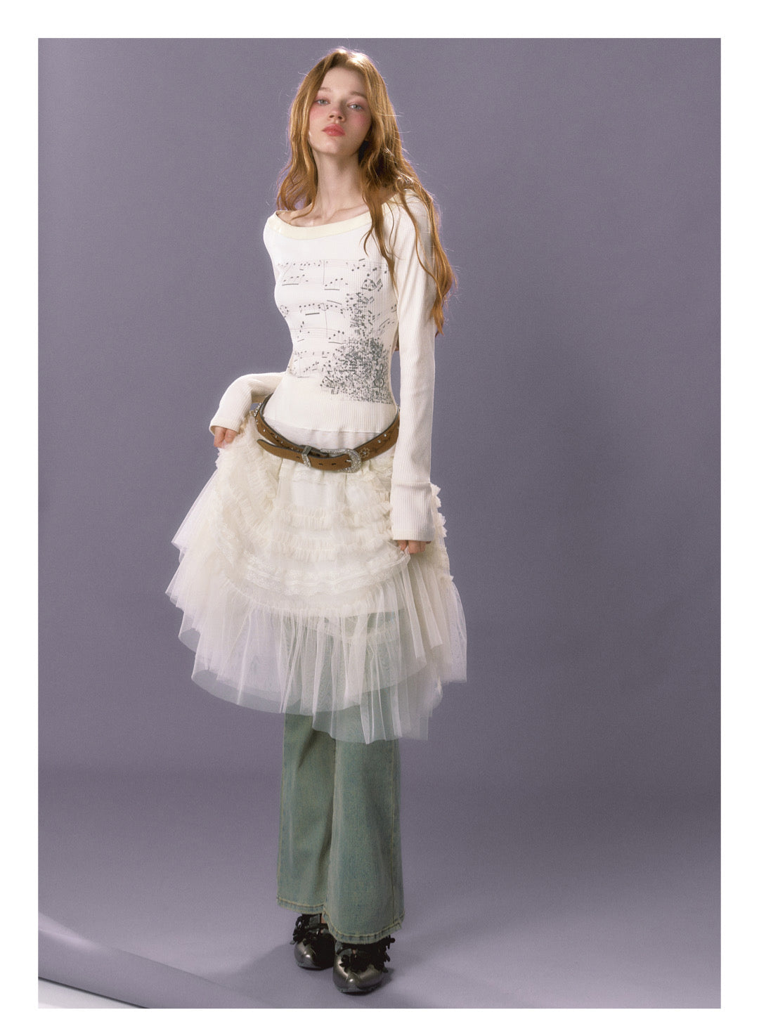 [E0068]Romantic tulle dress