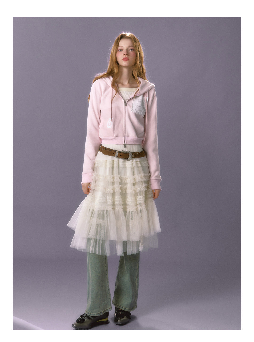 [E0068]Romantic tulle dress