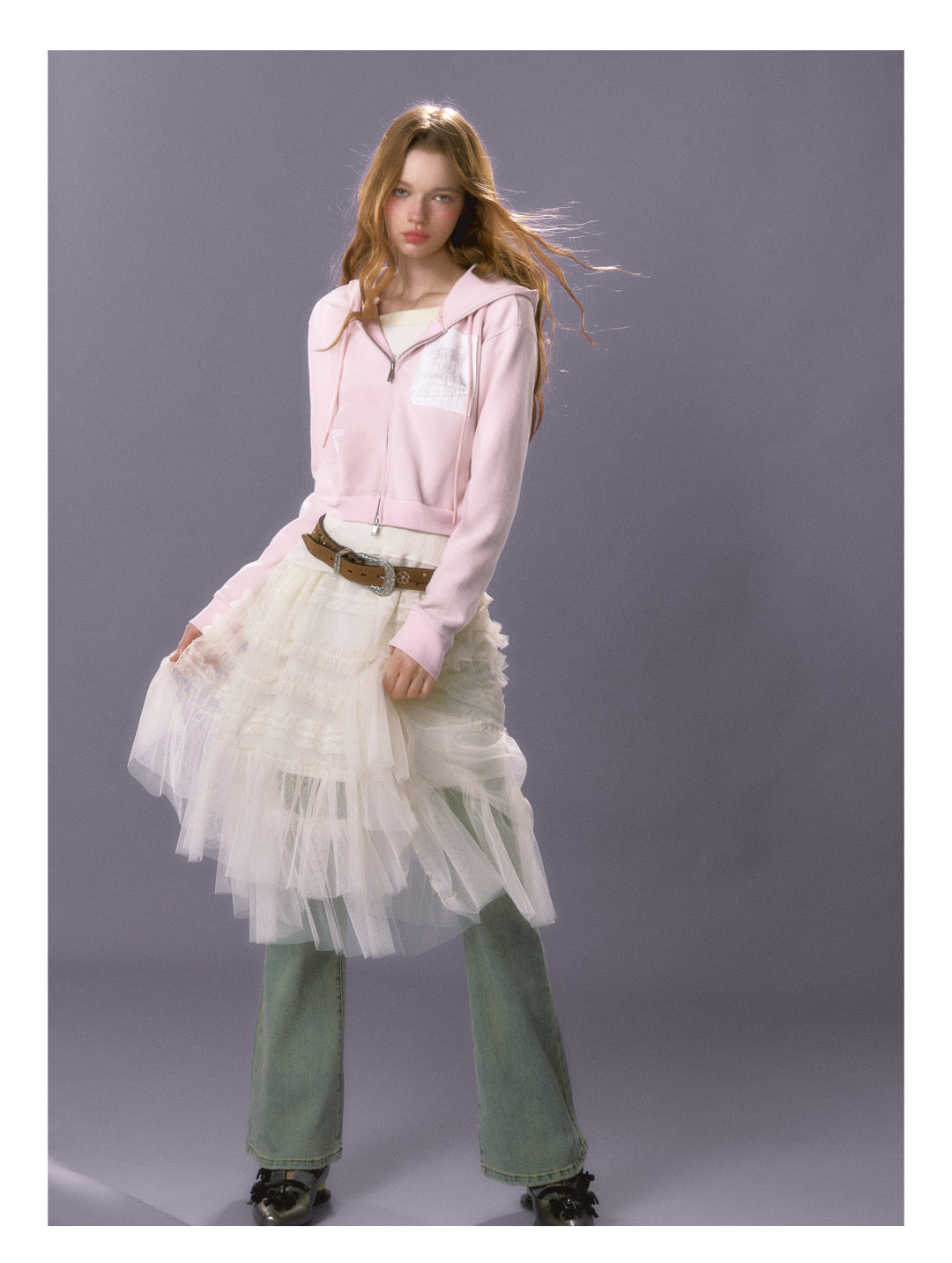 [E0068]Romantic tulle dress
