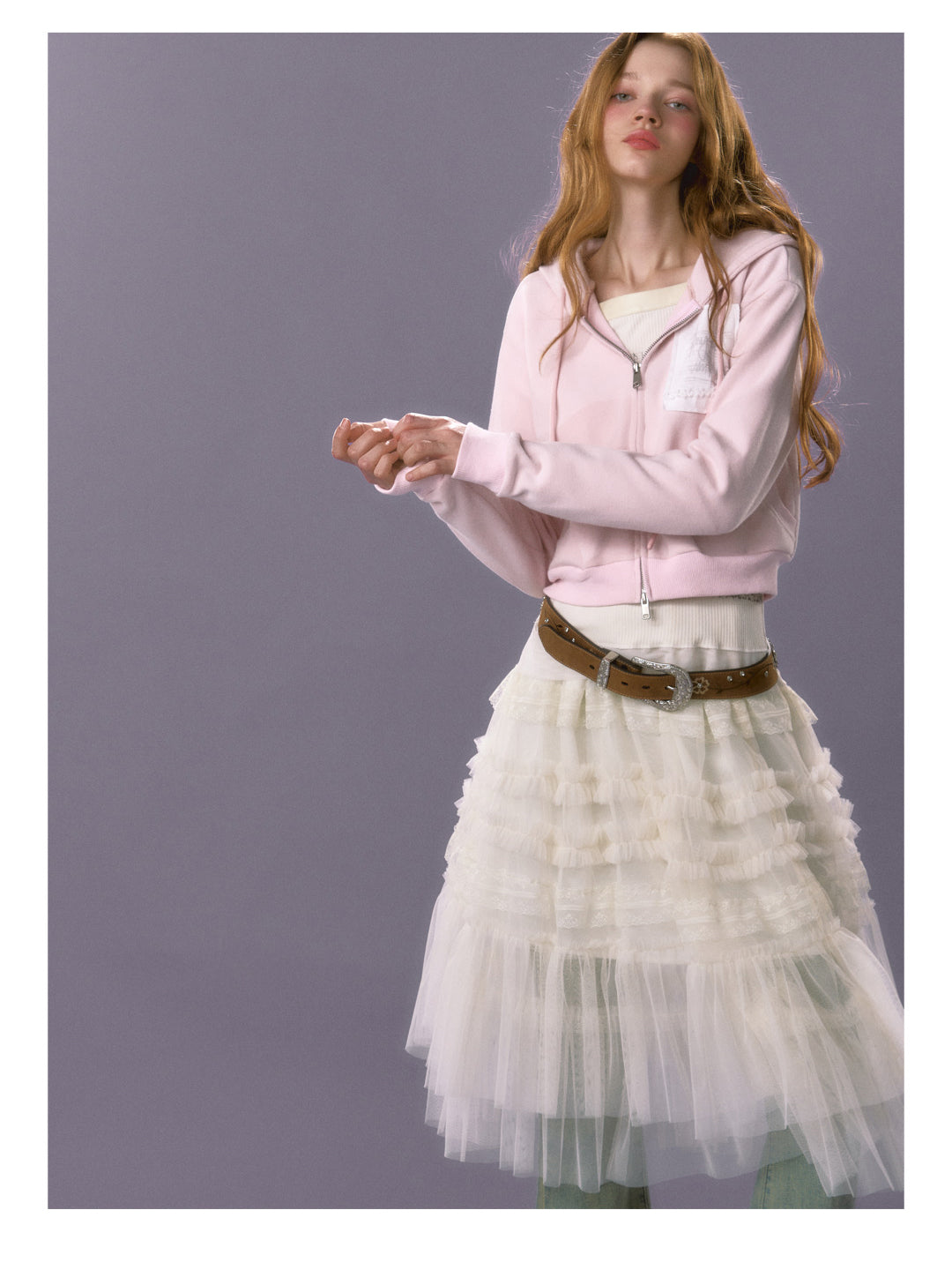 [E0068]Romantic tulle dress