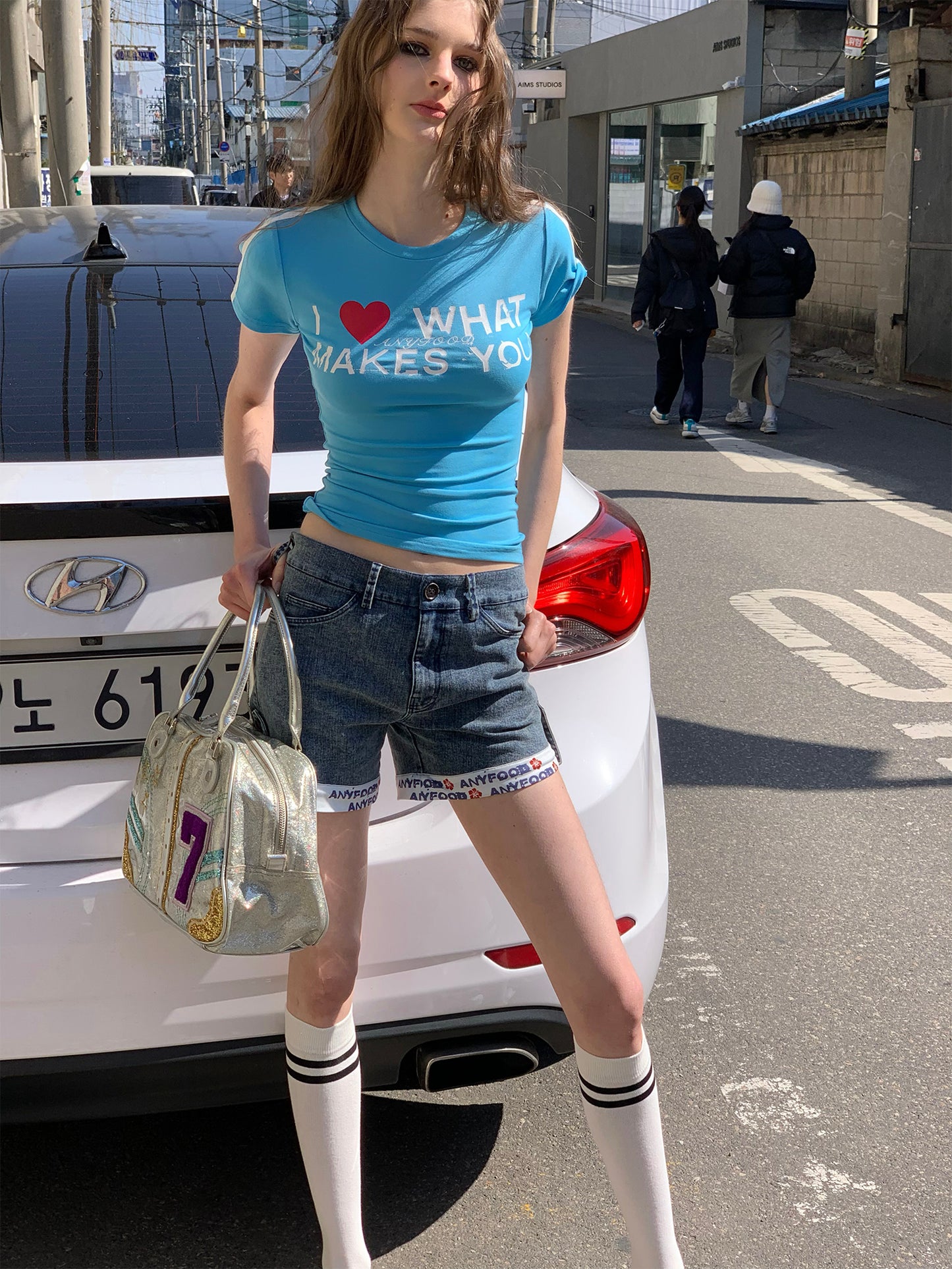 [F00108]Cote d 'Azur Short Sleeve T-shirt