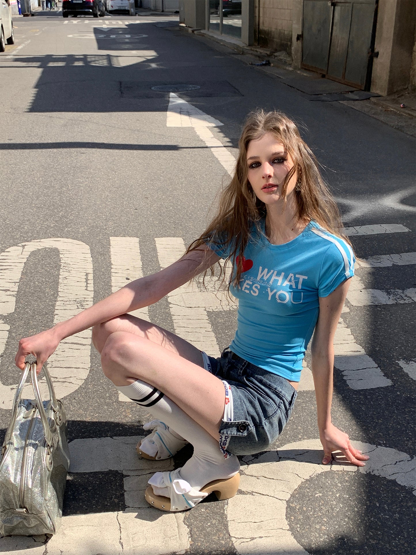[F00108]Cote d 'Azur Short Sleeve T-shirt