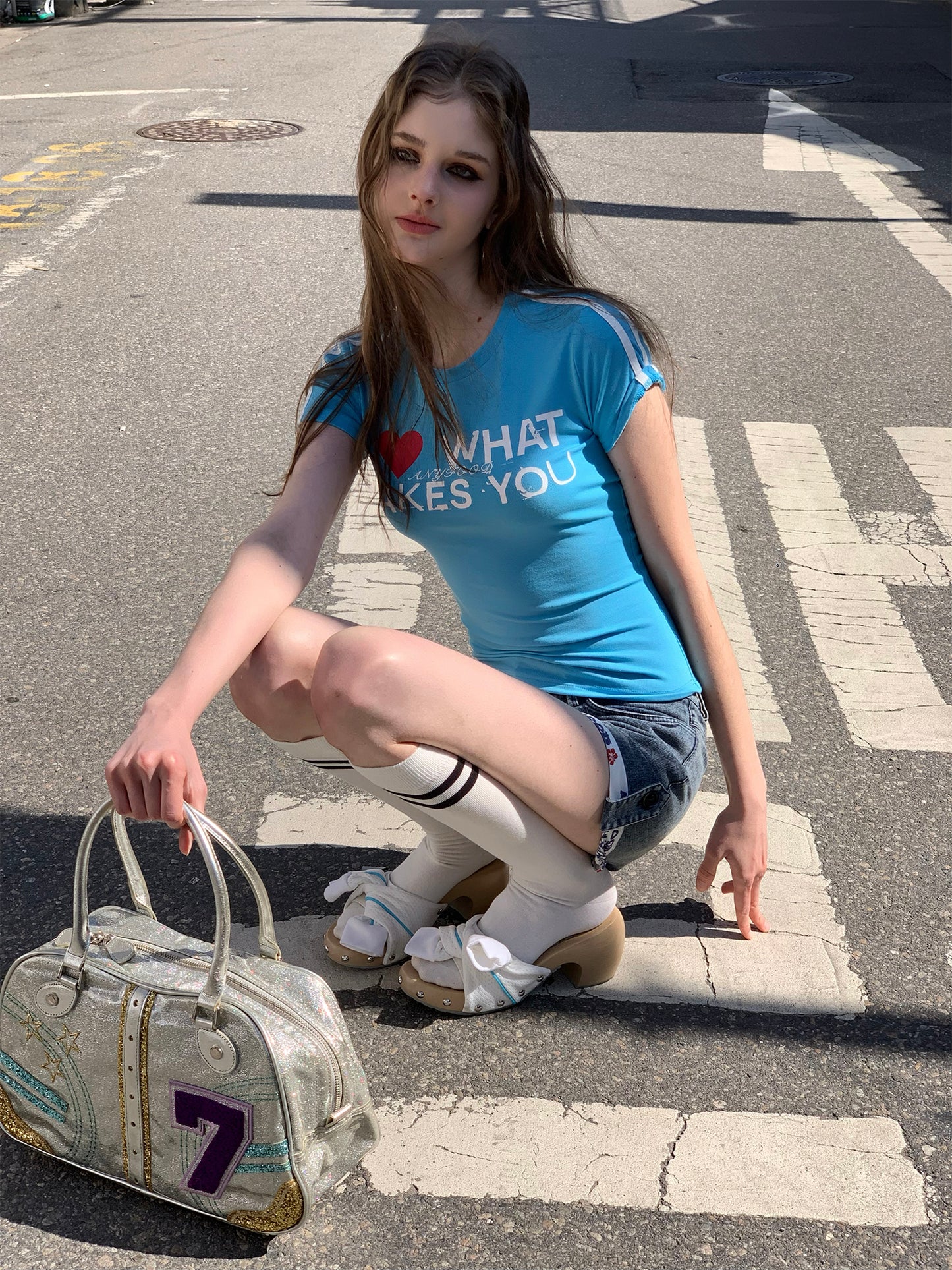 [F00108]Cote d 'Azur Short Sleeve T-shirt